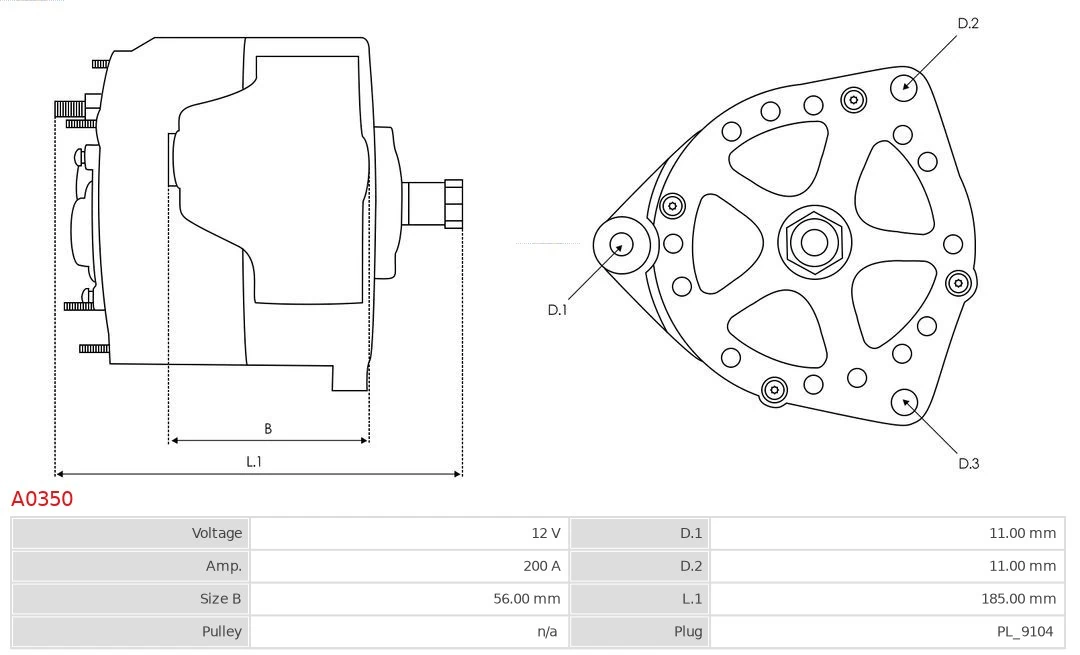 Generador As-pl A0350