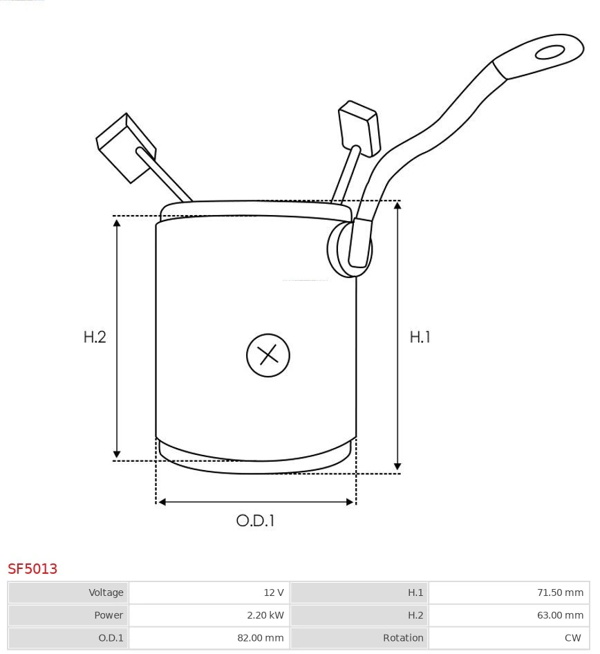 Bobinado del estator del motor de arranque As-pl SF5013 precio, desde 47,87 EUR