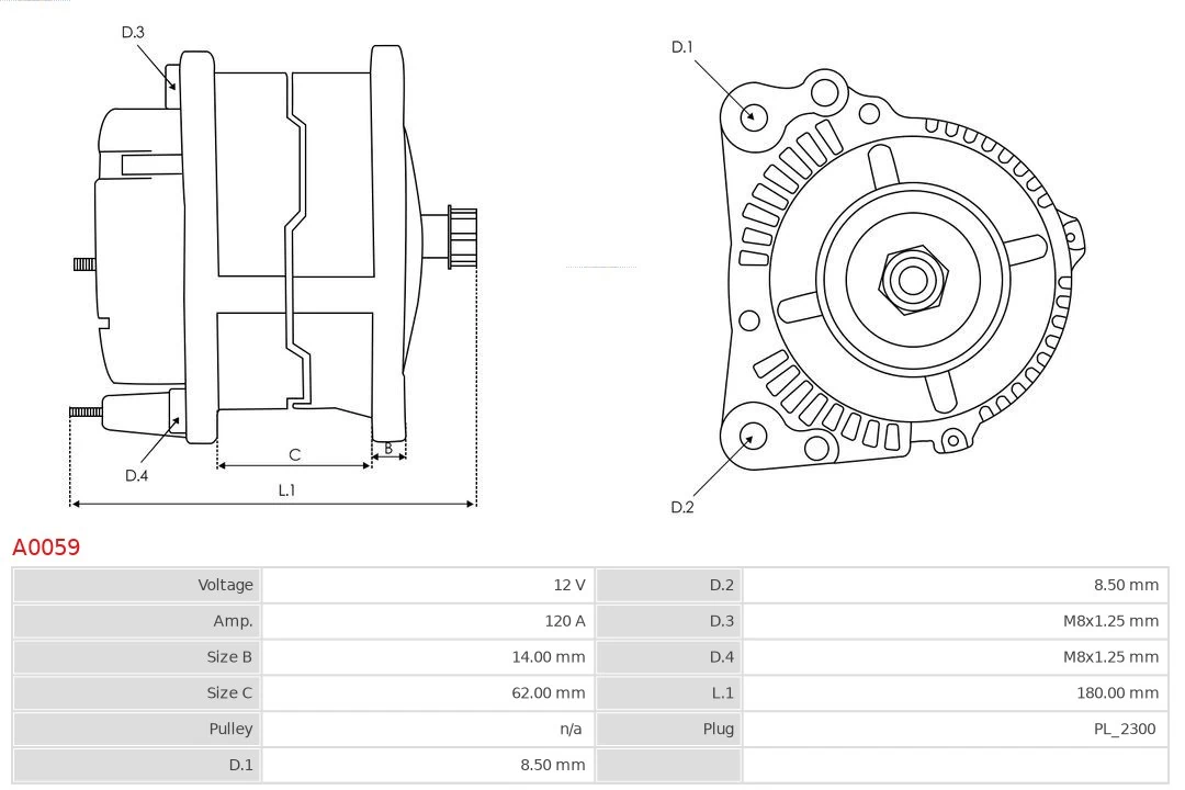 Generador As-pl A0059