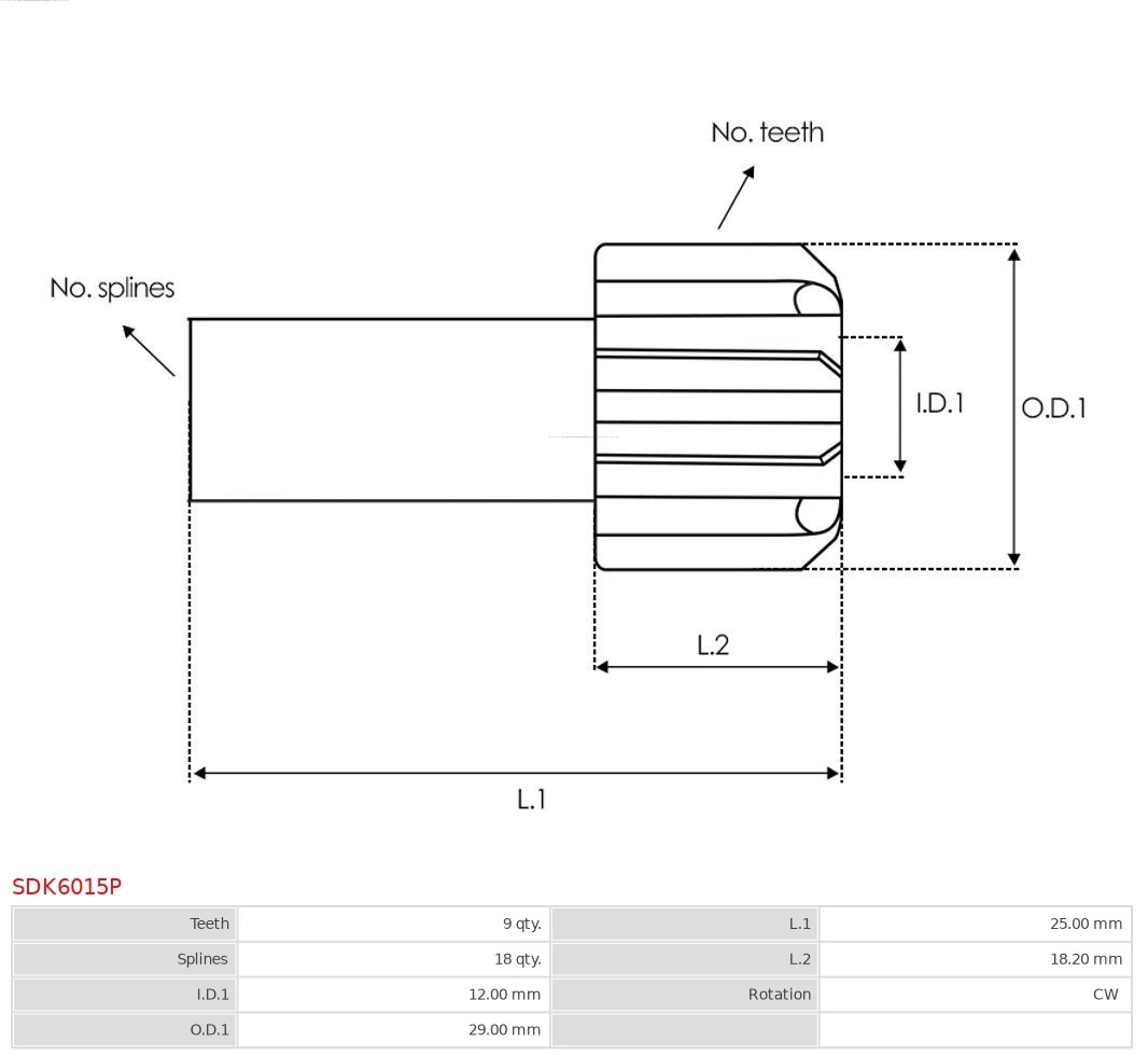 Comprar SDK6015P As-pl Bendix