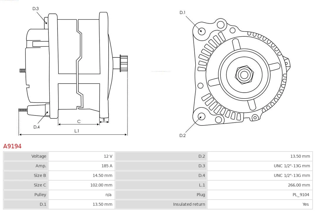 Generador As-pl A9194