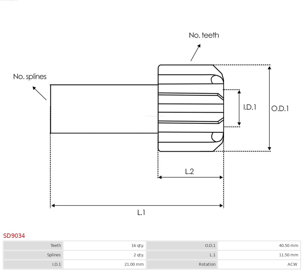 Comprar SD9034 As-pl Bendix