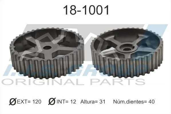 Comprar Piñón del árbol de levas Renault Clio I BC57, 5357 a bajo precio