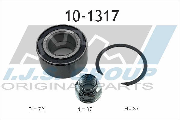 Rodamiento de rueda delantero para Fiat Fiorino  (146 Uno)