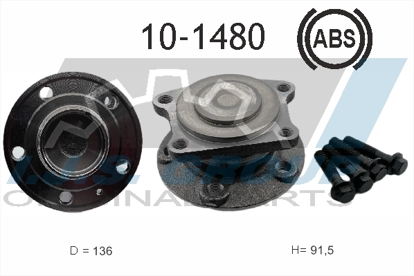 Comprar Cubo de rueda, Eje trasero S60 I RS, RH