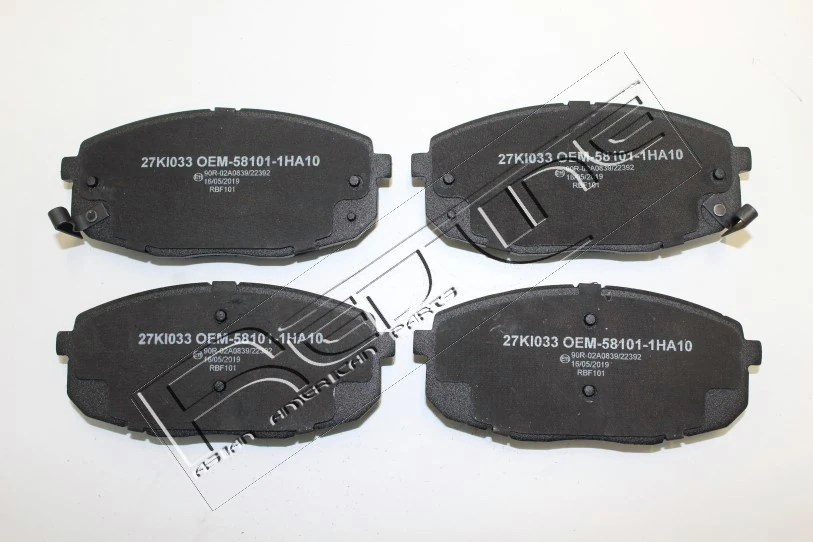 Pastillas de freno delanteras para KIA Ceed  (ED)