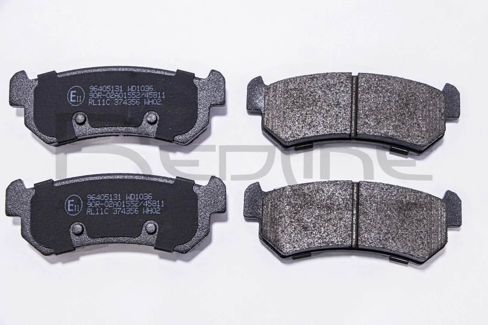 Pastillas traseras para Daewoo Nubira I (J10, J15)