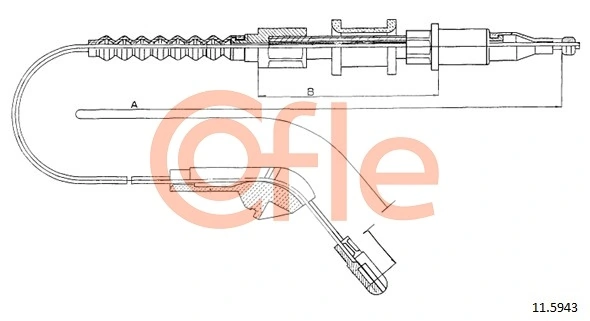 Comprar Cable de freno de mano trasero derecho Opel Vectra A 86, 87