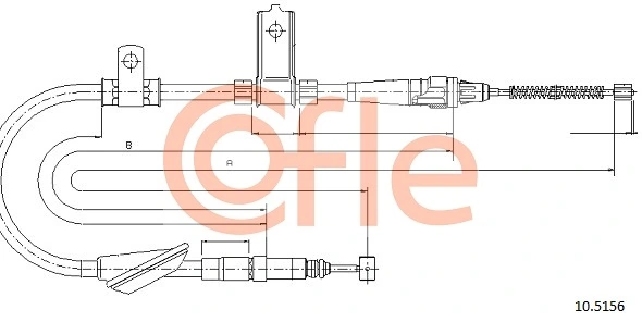 Comprar Cable de freno de mano trasero derecho Land Rover Freelander I L314 a bajo precio