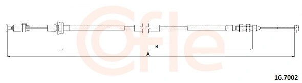 Cable del acelerador Toyota Yaris (1999-2005)