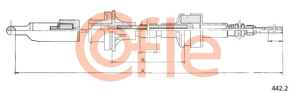 Cable de embrague Fiat Tipo hatchback (160) (1987 - 1996) precio, desde 65,24 USD