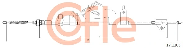 Comprar Cable de freno de mano trasero derecho Toyota Yaris P13 a bajo precio