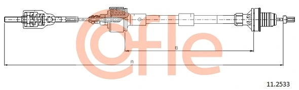 Cable embrague Opel Corsa C