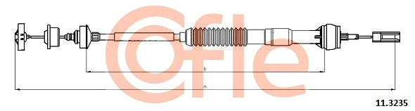 Cable embrague Peugeot/Citroen 00002150H1