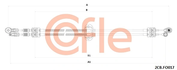 Cable para caja de cambios manual Ford Mondeo II (1996-2000)