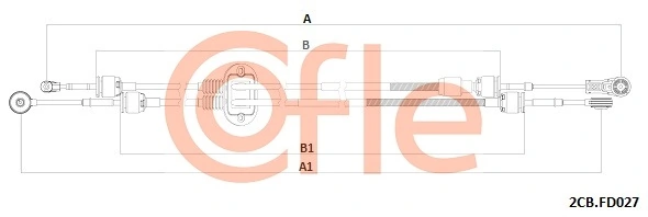 Cables de caja de cambios para Ford Focus CB8