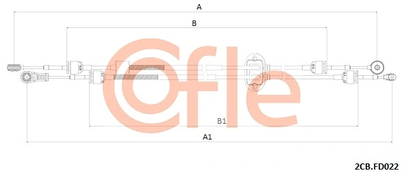 Cables de caja de cambios para Ford C-Max CB7