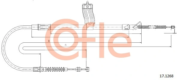 Cable de freno de mano trasero izquierdo Toyota Hiace III bus (H10) (1989 - 1995) precio, desde 23,38 EUR
