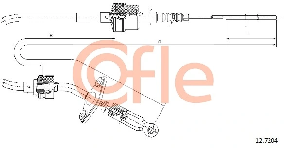 Cable embrague para Fiat Palio  (178DX)