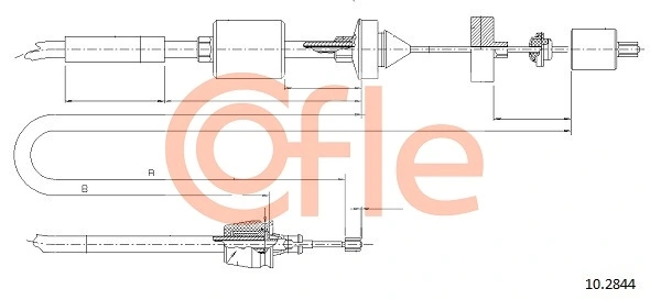  Cable de embrague Renault Kangoo 1