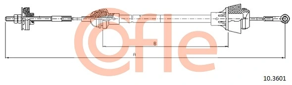 Cable embrague Skoda Felicia I (791, 6U1)