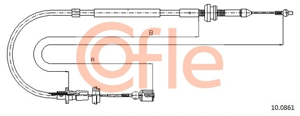 Cable Bowden Volkswagen Golf III (1H1)