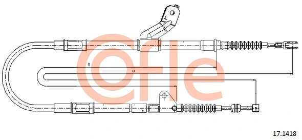 Comprar Cable de freno de mano trasero izquierdo Toyota Avensis I T22