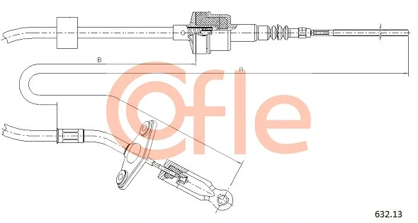 Comprar Cable de embrague Fiat Palio  178DX a bajo precio