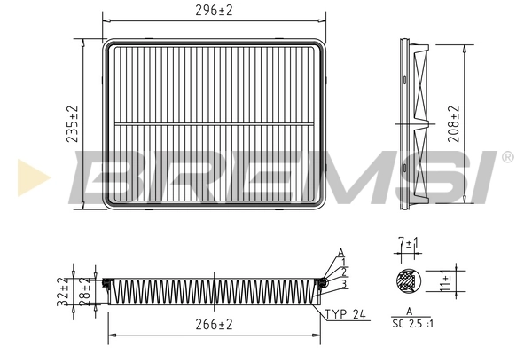 FA1695 Bremsi