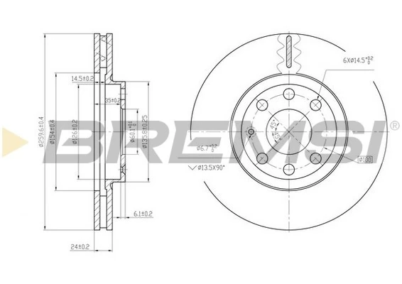 CD7131V Bremsi