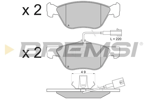 BP2838 Bremsi