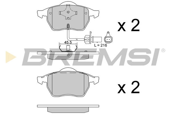 BP2516 Bremsi