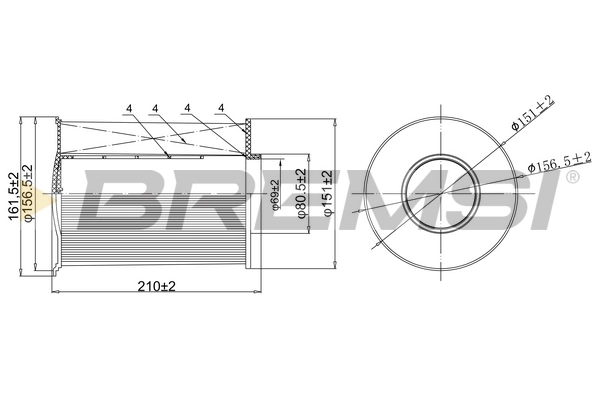 Comprar Filtro de aire Ford Focus II CA5 a bajo precio