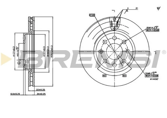 CD7304V Bremsi