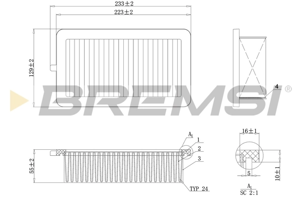 FA0555 Bremsi