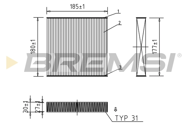 Filtro de cabina Daihatsu Terios  desde 6,70 €