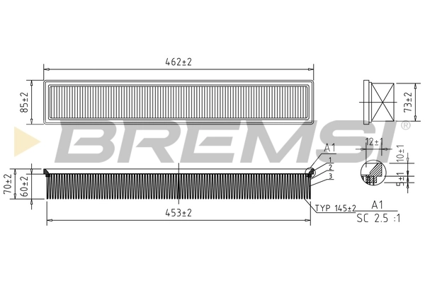FA1696 Bremsi