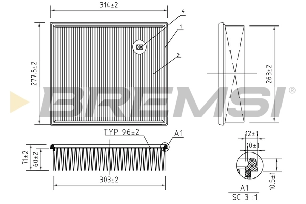 FA1252 Bremsi