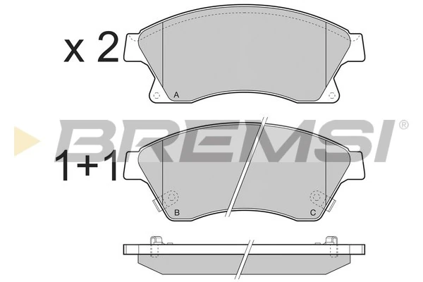 BP3404 Bremsi