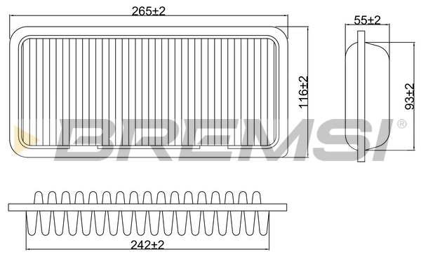 Precio del repuesto Filtro aire Hilux  pick-up
