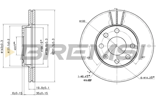 CD6151V Bremsi
