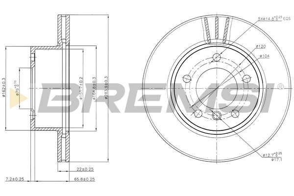 CD7228V Bremsi