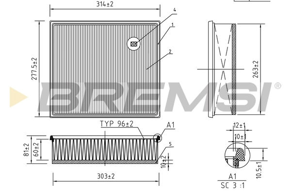 FA1253 Bremsi