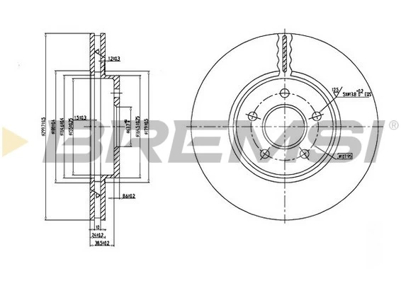 CD7125V Bremsi