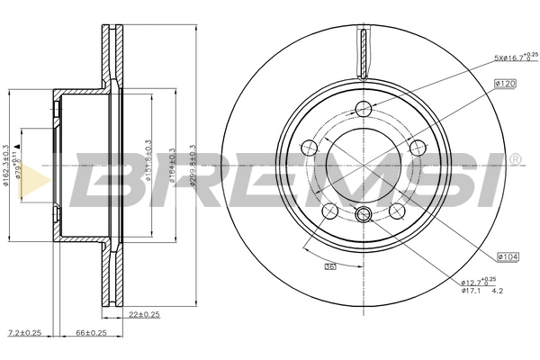 CD8195V Bremsi