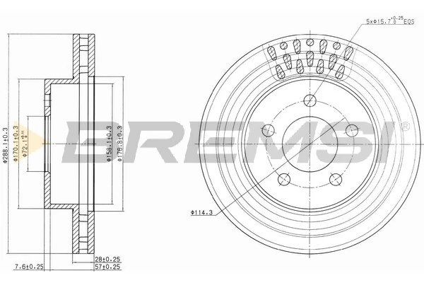 CD7184V Bremsi