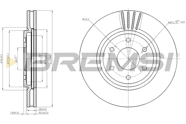 CD7761V Bremsi