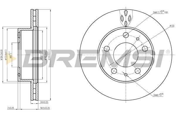 CD7171V Bremsi