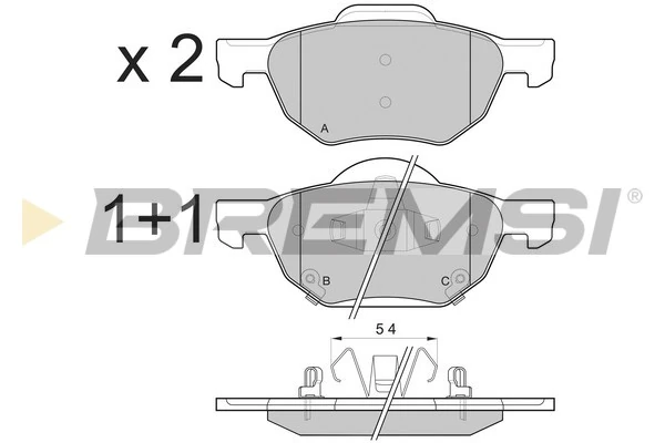 BP3185 Bremsi