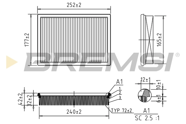 FA1251 Bremsi